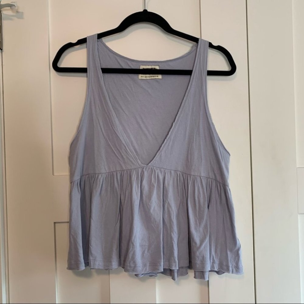 Urban Outfitters Peplum Tank Top Size Medium
